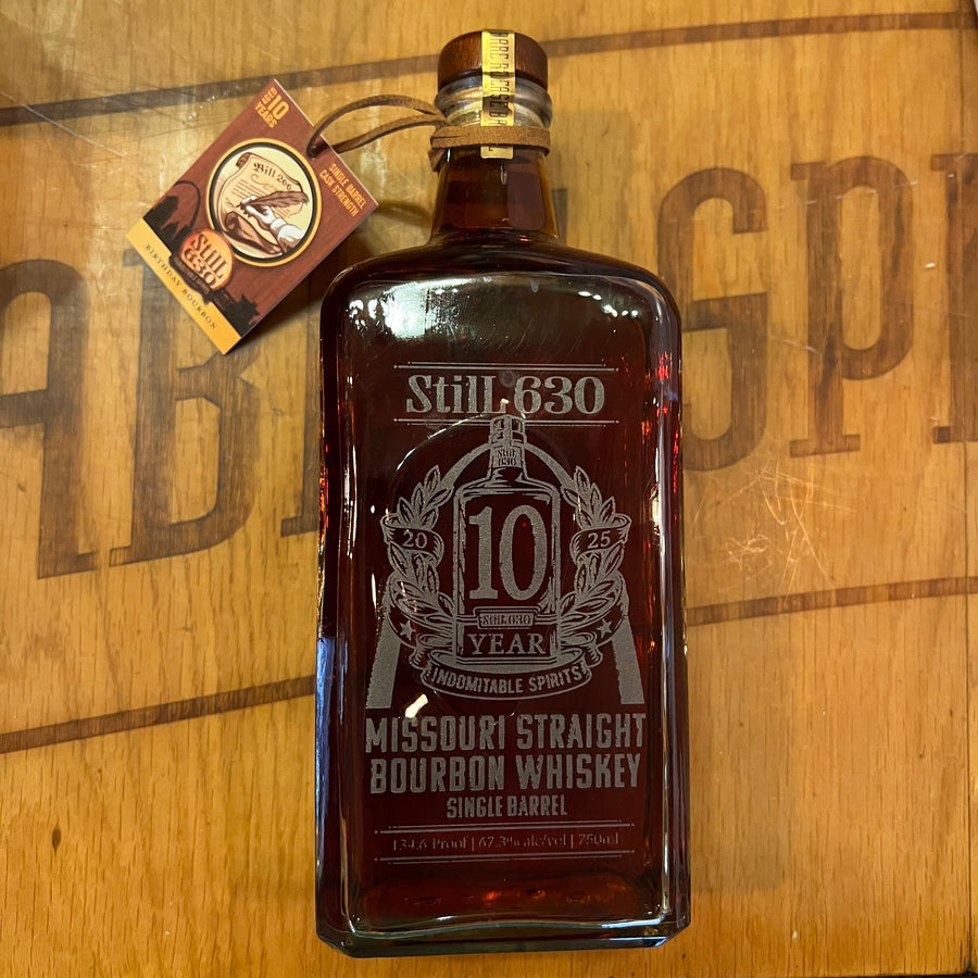 10 YEAR Missouri Bourbon Whiskey 750mL