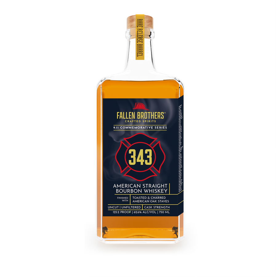 Fallen Brothers 343 American Straight Bourbon Whiskey - 9.11 Commemorative